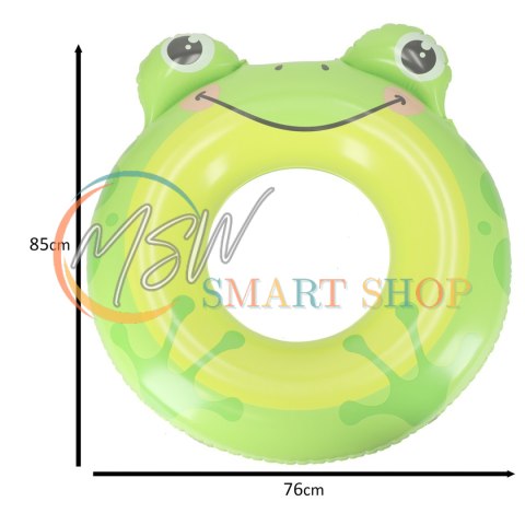 Kółko do pływania dmuchane BESTWAY 36351 żaba 85-76cm