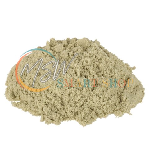 Piasek Kinetyczny w wiaderku 1kg foremki beżowy