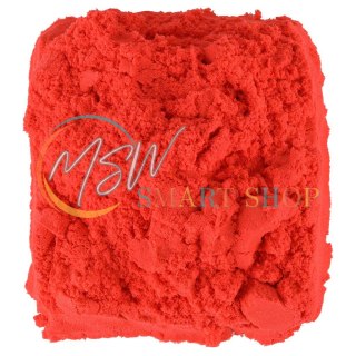 Piasek kinetyczny 1kg w woreczku czerwony