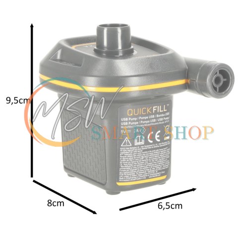 Pompka elektryczna do pompowania basenu 2 końcówki USB-A 5v DC/2A INTEX 66635