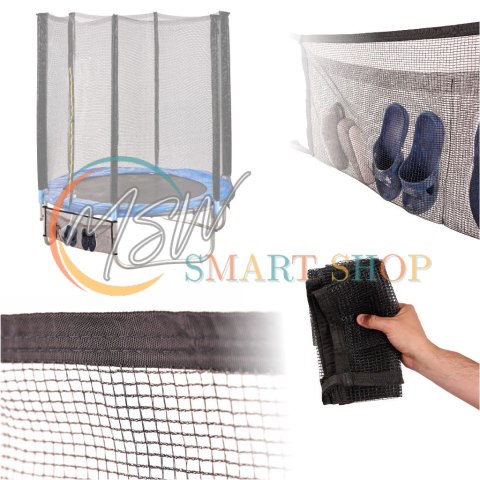 Torba siatka dolna do trampoliny organizer na buty klucze telefon 110cm Torba siatka dolna do trampoliny organizer na buty klucze telefon 110cm