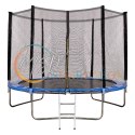 Trampolina ogrodowa dla dzieci siatka 305cm 10ft 42kg
