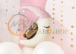 Balon foliowy Miś na księżycu 71cm x 86cm