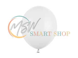 Balony Strong Pastel Pure biały 30cm 100 sztuk
