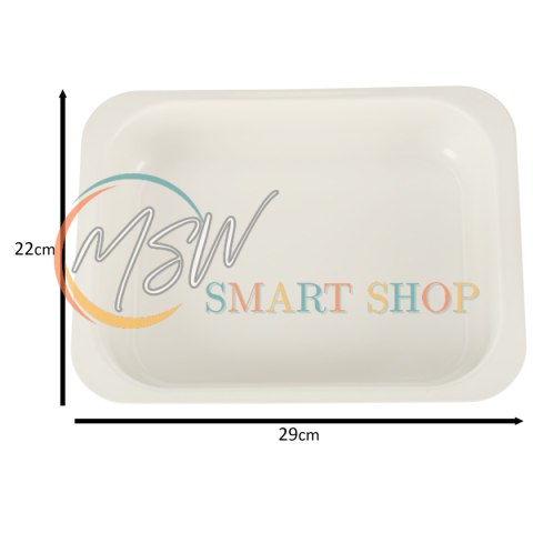 Blacha do pieczenia tortownica forma do ciast wypieków tłoczona 29cm x 22cm x 6cm brązowa Blacha do pieczenia tortownica forma do ciast wypieków tłoczona 29cm x 22cm x 6cm brązowa