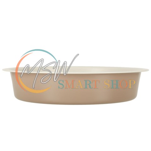 Blacha do pieczenia tortownica forma okrągła do tortów tart guiche 26cm brązowa Blacha do pieczenia tortownica forma okrągła do tortów tart guiche 26cm brązowa