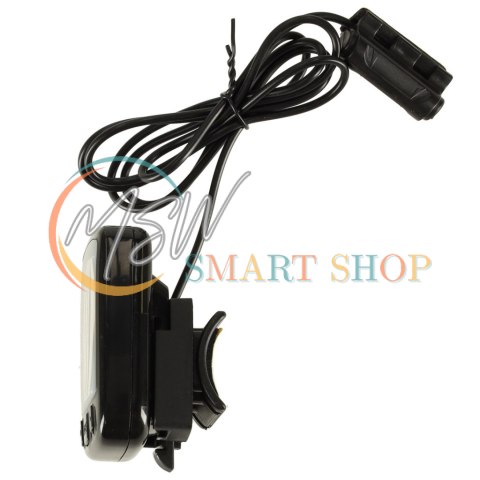 Licznik rowerowy RALLEX wodoodporny przewodowy prędkościomierz podświetlany 25w1 LCD