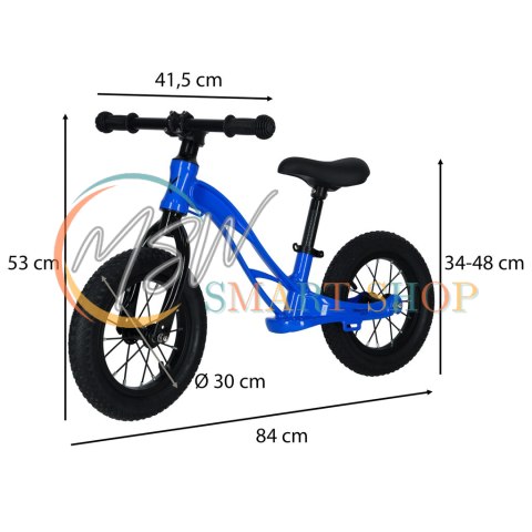 Rowerek biegowy Trike Fix Active X2 rower lekki 3,7 kg pompowane koła niebieski Rowerek biegowy Trike Fix Active X2 rower lekki 3,7 kg pompowane koła niebieski