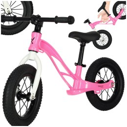 Rowerek biegowy Trike Fix Active X2 rower lekki 3,7 kg pompowane koła różowy