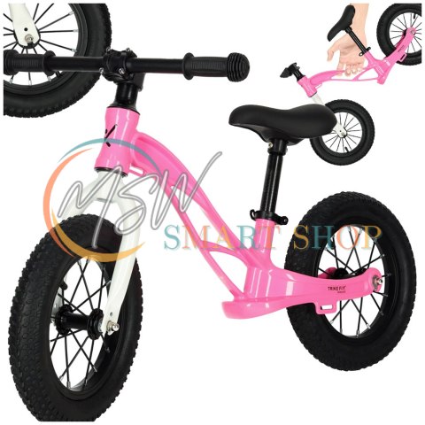 Rowerek biegowy Trike Fix Active X2 rower lekki 3,7 kg pompowane koła różowy Rowerek biegowy Trike Fix Active X2 rower lekki 3,7 kg pompowane koła różowy
