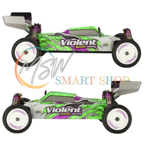 Samochód zdalnie sterowny terenowy wyczynowy WLToys 104002 1:10 4WD 2,4Ghz Samochód zdalnie sterowny terenowy wyczynowy WLToys 104002 1:10 4WD 2,4Ghz