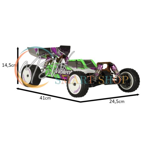 Samochód zdalnie sterowny terenowy wyczynowy WLToys 104002 1:10 4WD 2,4Ghz Samochód zdalnie sterowny terenowy wyczynowy WLToys 104002 1:10 4WD 2,4Ghz