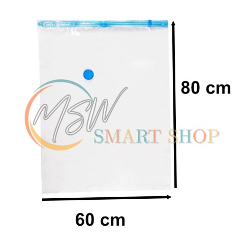Worki próżniowe na ubrania 5 sztuk 60x80cm Worki próżniowe na ubrania 5 sztuk 60x80cm