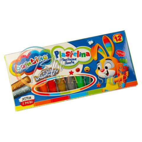Zestaw plastyczny Bambino kredki mazaki farby w walizce 57el.