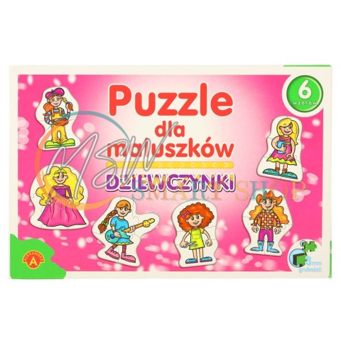 ALEXANDER Puzzle dla maluszków - dziewczynki 2+ ALEXANDER Puzzle dla maluszków - dziewczynki 2+