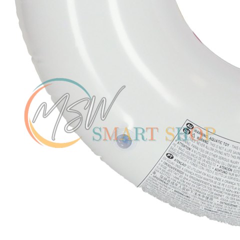 INTEX 59266 Kółko do pływania koło dmuchane ponton plażowy jednorożec max 40kg 76 cm