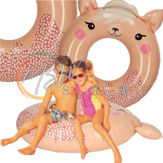 INTEX 59266 Kółko do pływania koło dmuchane ponton plażowy lama max 40kg 76 cm