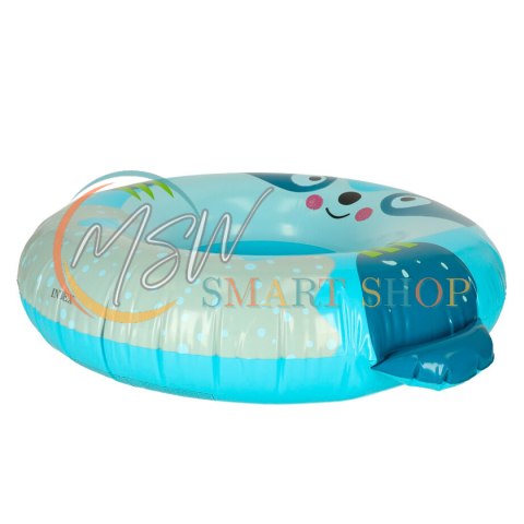 INTEX 59266 Kółko do pływania koło dmuchane ponton plażowy leniwiec max 40kg 76 cm