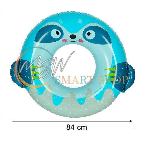 INTEX 59266 Kółko do pływania koło dmuchane ponton plażowy leniwiec max 40kg 76 cm