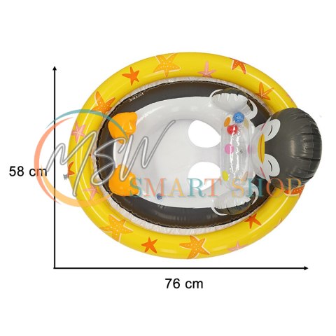 Kółko do pływania dla niemowląt koło pontonik dla dzieci dmuchany z siedziskiem pingwin max 23kg 3-4lata INTEX 59570 Kółko do pływania dla niemowląt koło pontonik dla dzieci dmuchany z siedziskiem pingwin max 23kg 3-4lata INTEX 59570