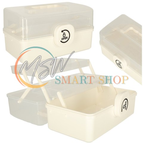 Pojemnik na leki organizer pudełko apteczka 29 x 16 x 15 cm Pojemnik na leki organizer pudełko apteczka 29 x 16 x 15 cm