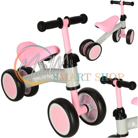 Rowerek biegowy Trike Fix Tiny rower jeździk 3w1 różowy Rowerek biegowy Trike Fix Tiny rower jeździk 3w1 różowy