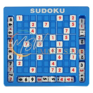 Gra logiczna liczbowa łamigłówka sudoku