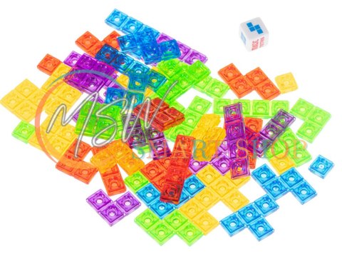 Gra logiczna układanka tetris puzzle klocki