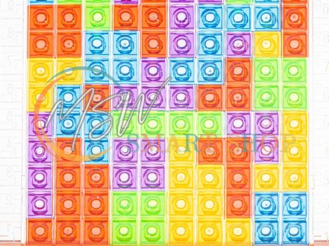 Gra logiczna układanka tetris puzzle klocki
