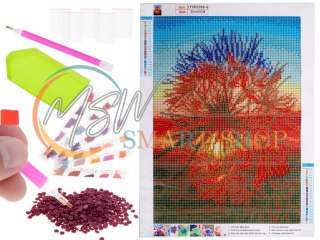 Haft diamentowy Diamond Painting mozaika diamentowa zestaw 5D dmuchawiec