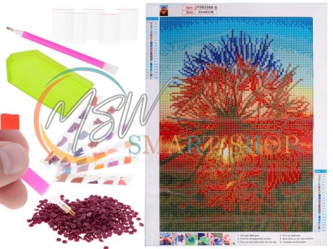 Haft diamentowy Diamond Painting mozaika diamentowa zestaw 5D dmuchawiec