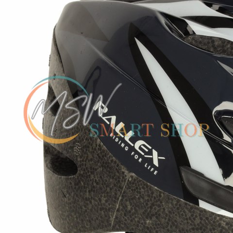 Kask rowerowy RALLEX otwory wentylacyjne regulowany damski męski uniwersalny młodzieżowy regulowany 54-58 cm