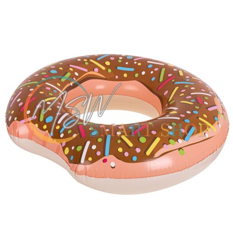 Kółko do pływania koło dmuchane BESTWAY 36188 donut brązowe 107cm Kółko do pływania koło dmuchane BESTWAY 36188 donut brązowe 107cm
