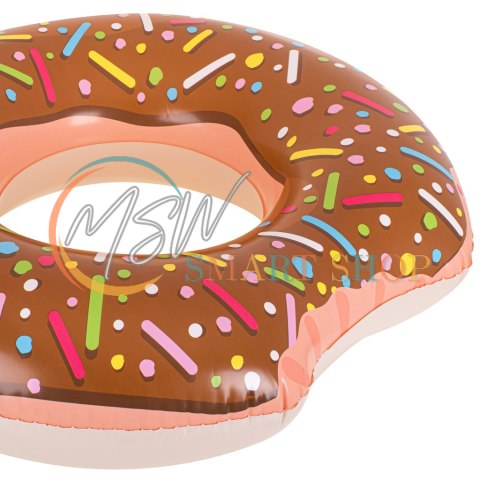 Kółko do pływania koło dmuchane BESTWAY 36188 donut brązowe 107cm Kółko do pływania koło dmuchane BESTWAY 36188 donut brązowe 107cm
