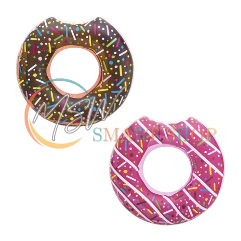 Kółko do pływania koło dmuchane BESTWAY 36188 donut brązowe 107cm Kółko do pływania koło dmuchane BESTWAY 36188 donut brązowe 107cm
