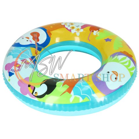 Kółko do pływania koło dmuchane kółko plażowe pingwinek 60 kg BESTWAY 36113 51 cm Kółko do pływania koło dmuchane kółko plażowe pingwinek 60 kg BESTWAY 36113 51 cm
