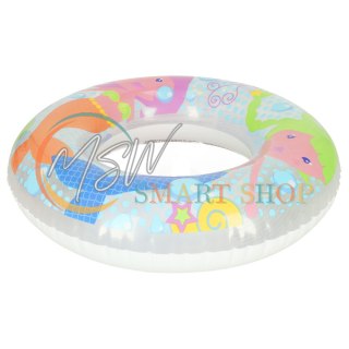 Kółko do pływania koło dmuchane kółko plażowe syrenki 60 kg BESTWAY 36113 51 cm