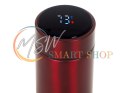 Kubek bidon termiczny termos smart LED 500ml bordowy