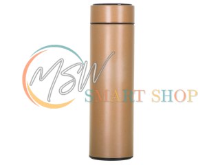 Kubek bidon termiczny termos smart LED 500ml złoty