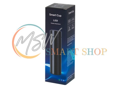 Kubek bidon termiczny termos smart LED 500ml złoty Kubek bidon termiczny termos smart LED 500ml złoty