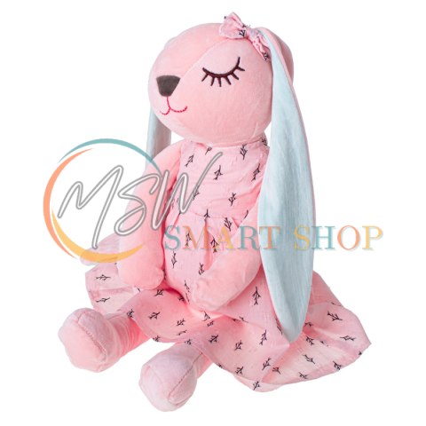 Maskotka pluszowa królik różowy 52cm