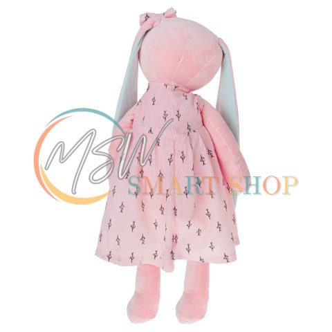 Maskotka pluszowa królik różowy 52cm