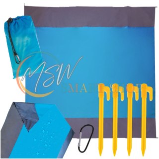 Mata plażowa koc biwakowy wodoodporny 210X200