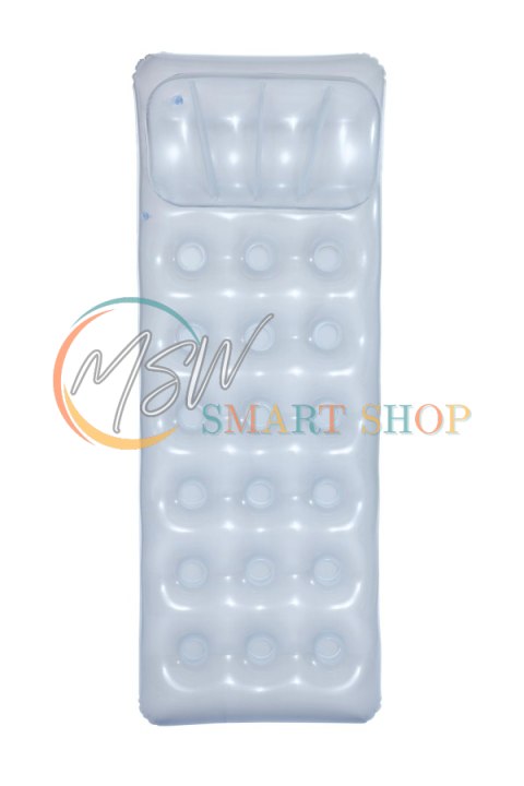 Materac dmuchany z poduszką do pływania na basen wodę BESTWAY 43024 90 kg 188cm