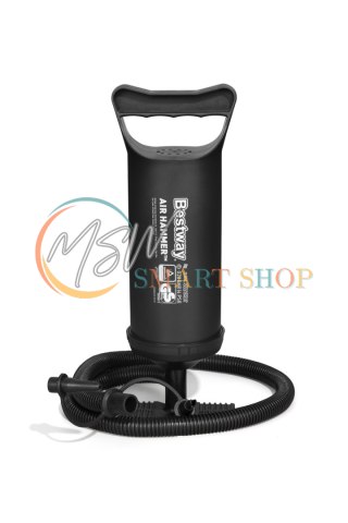 Pompka ręczna tłokowa do materaca pontonu piłki 30cm BESTWAY 62002
