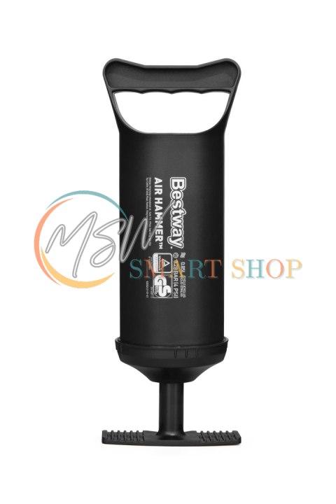 Pompka ręczna tłokowa do materaca pontonu piłki 30cm BESTWAY 62002