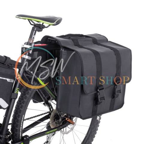 Torba sakwa RALLEX rowerowa podwójna dwukomorowa boczna na rower bagażnik 35L Torba sakwa RALLEX rowerowa podwójna dwukomorowa boczna na rower bagażnik 35L