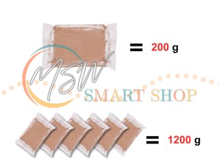 Glina zapas do koła garncarskiego 1200g