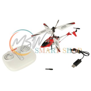 Helikopter zdalnie sterowany na pilota RC SYMA S107H 2.4GHz RTF czerwony