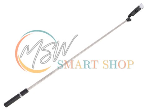 Kijek do selfie z pilotem Bluetooth statyw tripod lampka LED czarny Kijek do selfie z pilotem Bluetooth statyw tripod lampka LED czarny